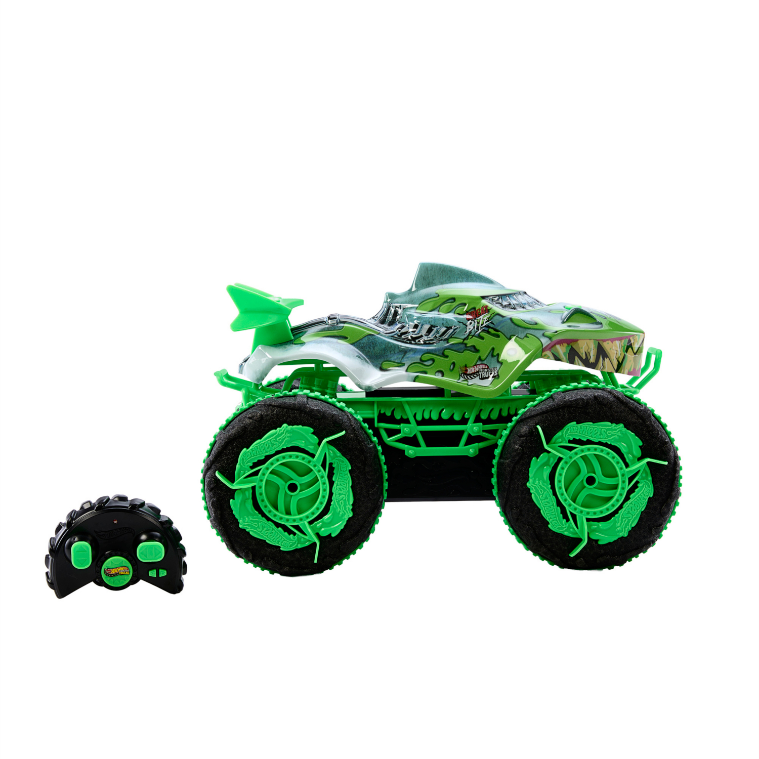 Hot Wheels All-Terrain Rechargeable Great Bite Rc Monster Truck - Image 2