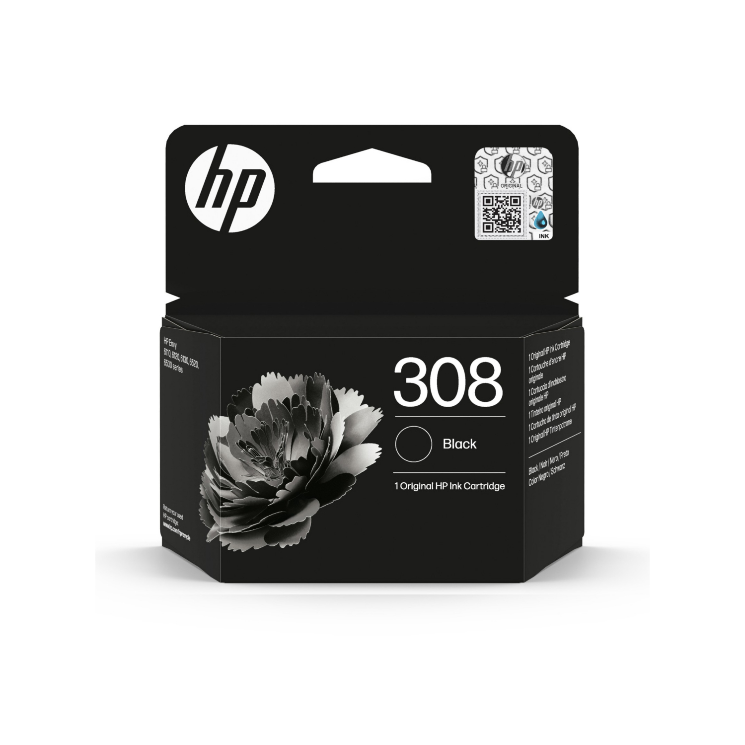 George Black Hp 308 Original Ink Cartridge