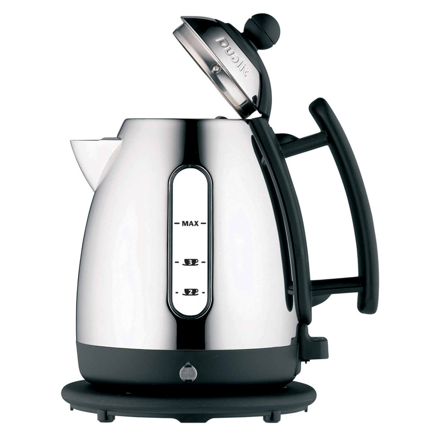 George Black Dualit 1L Lite Mini Jug Kettle