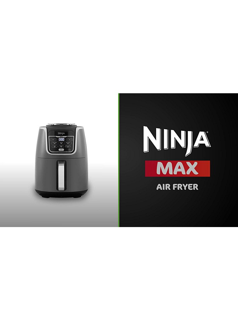 Ninja Air Fryer Max XL GrayBlackSilver - Office Depot