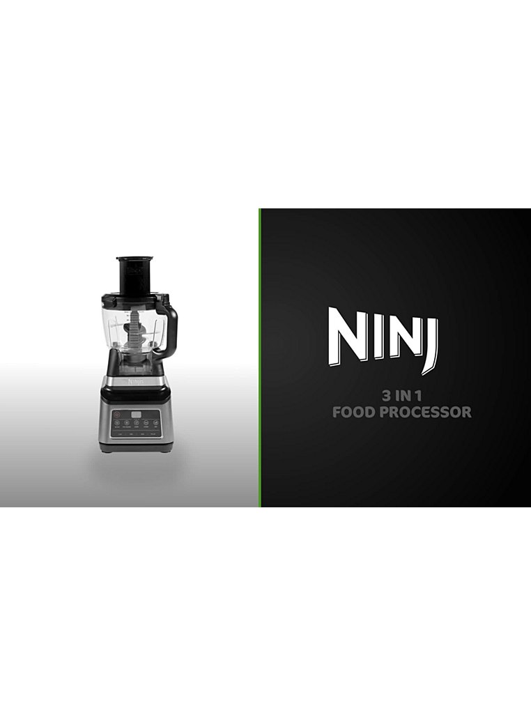 Ninja 3-in-1 Food Processor with Auto-IQ BN800UKDB - Kitchen And