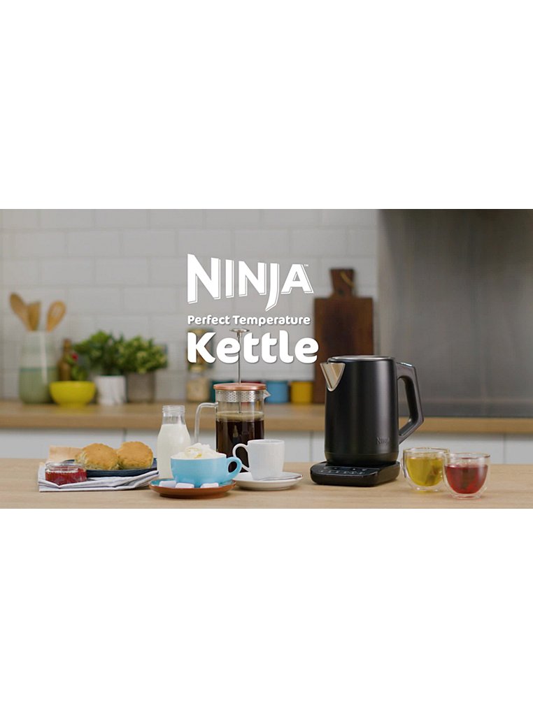 Ninja Black Kettle KT200UK  Rapid Boil & Temperature Control