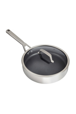 Ninja ZEROSTICK Stainless Steel 26cm Sauté Pan Home at ASDA