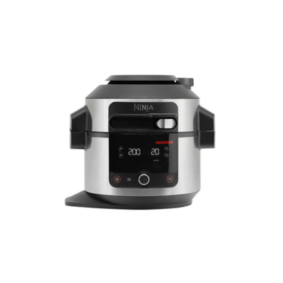 Ninja Foodi 11-in-1 SmartLid OL550UK 6 Litre Multi Cooker With Air Fryer Function - Stainless Steel / Black