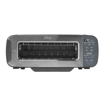 George Ninja Foodi 3-in-1 Toaster, Grill & Panini Press [Stainless Steel] ST202UK - Steel Grey