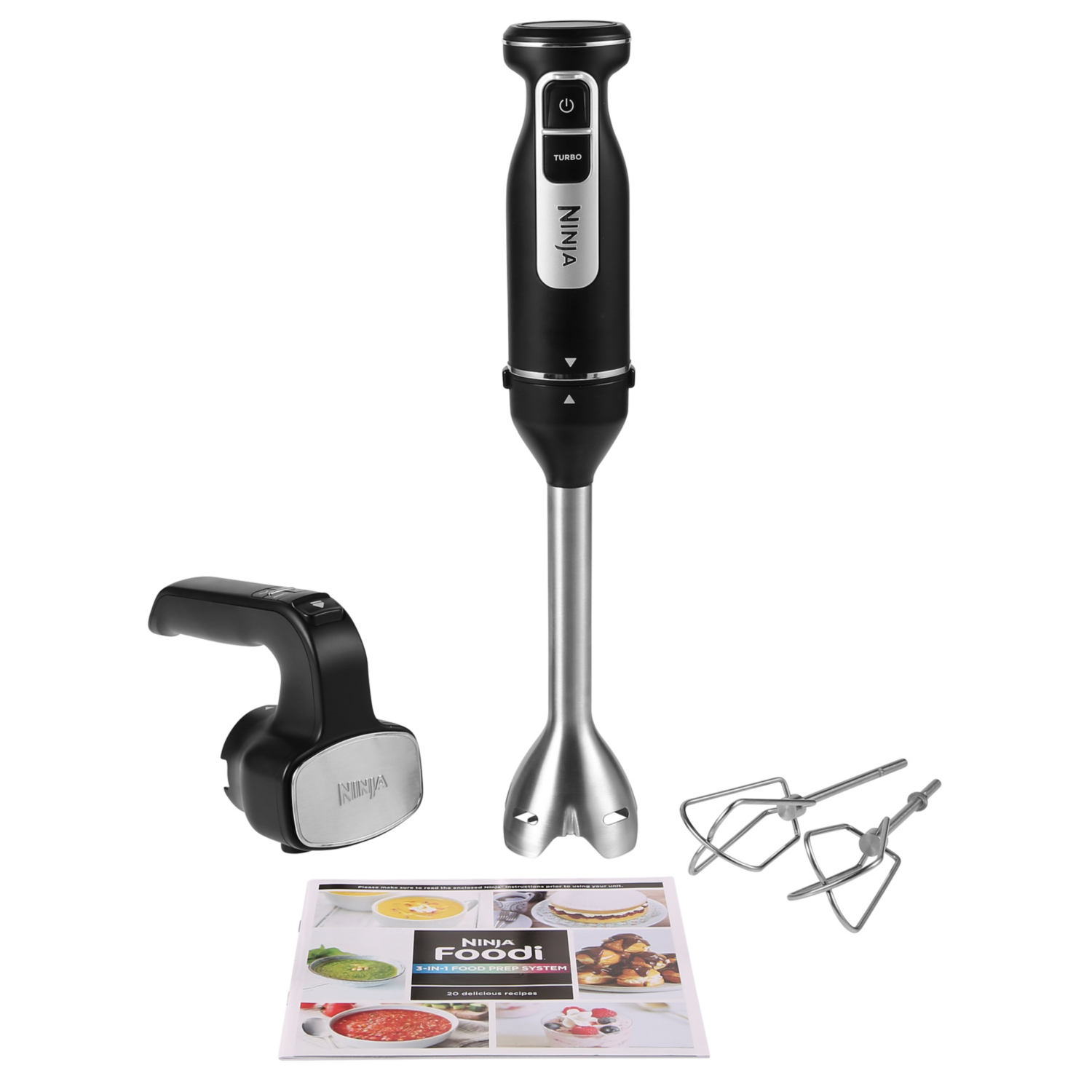 Ninja Foodi 2-In-1 Hand Blender & Hand Mixer In Black | CI090UK | By Sharkninja - Image 4