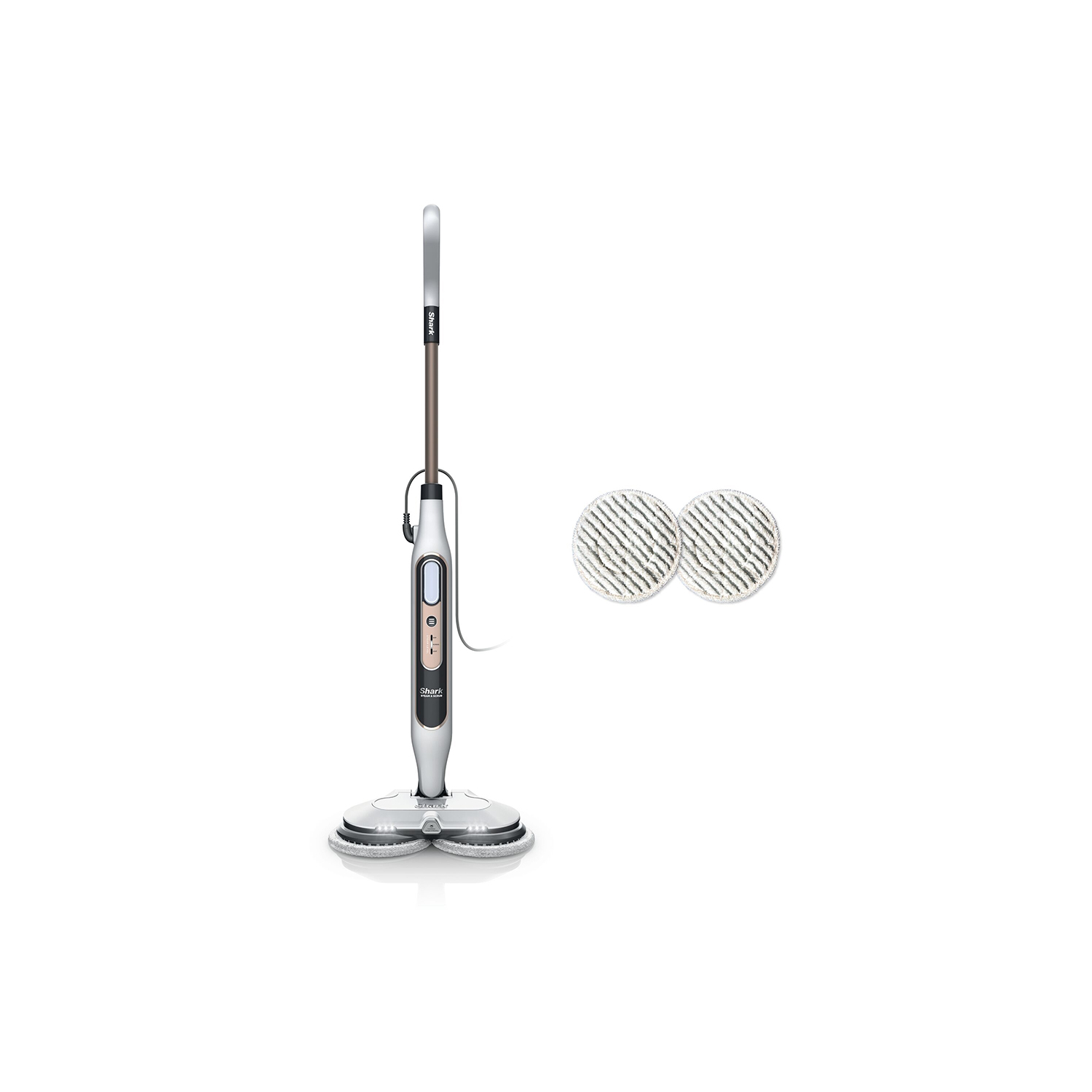 George White Shark Steam & Scrub Automatic Steam Mop S8201uk