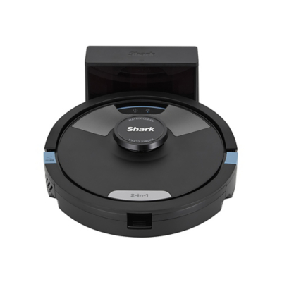 George Shark 2-in-1 Self-Empty Robot Vac & Mop RV2620WAUK - Black