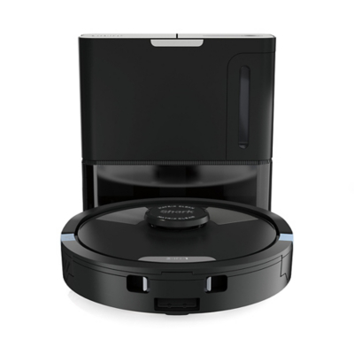 George Shark 2-in-1 Self-Empty Robot Vac & Mop RV2620WAUK - Black