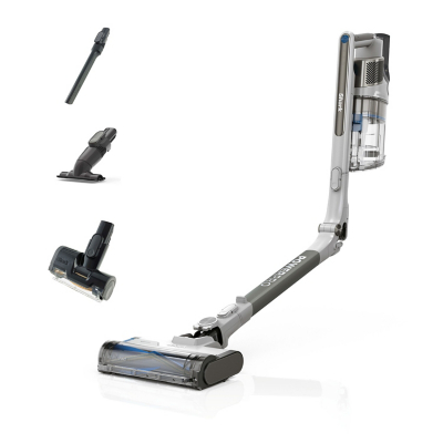Shark IZ380UKT PowerPro Pet Cordless Stick Vacuum Cleaner with Anti Hair Wrap and Floor Detect - Up To 50 Minutes Run Time Java Metallic