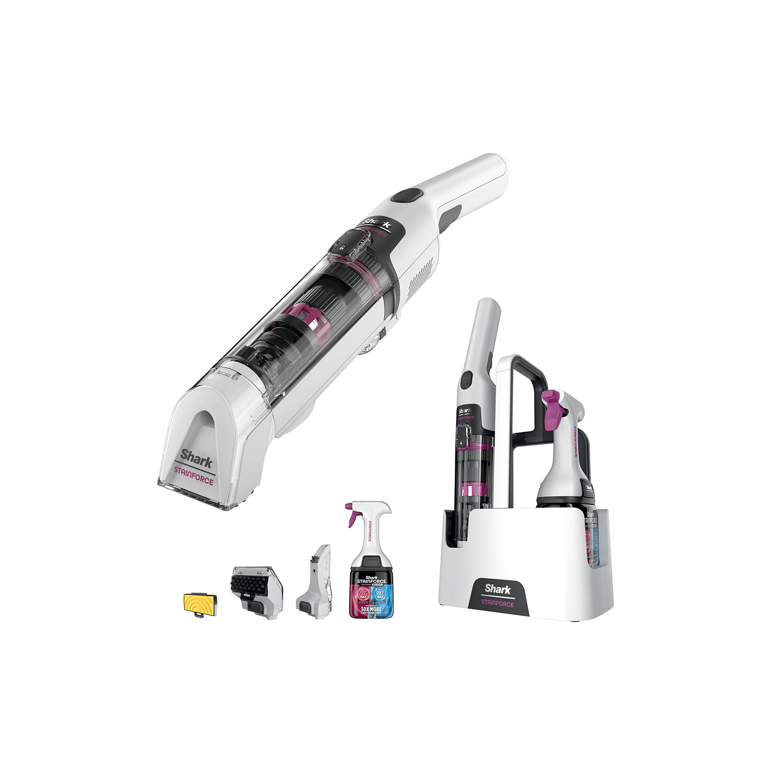 Shark HX100UKT Spot Cleaner - Cordless - White - Image 16
