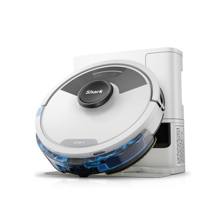 Shark RV2620WAUKWH Matrix Plus Self Empty Robot Vacuum & Mop 110 Minutes Run Time White Silver