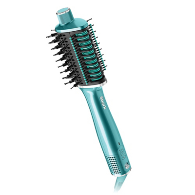 Shark Glossi 2 in 1 Air & Ceramic Hot air brush HT302UKTL Hot Air Styler - Juniper