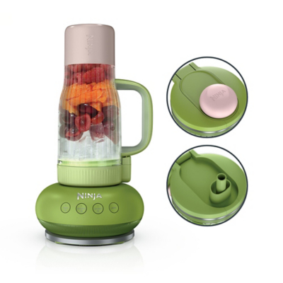 NINJA BlendBOSS DB351UKGN Tumbler Blender - Watermelon Bubblegum