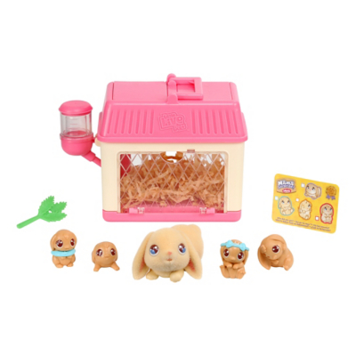 Little Live Pets – Mama Surprise Minis 26509 – Figurine Animale Avec Bébés Surprise – Coloris Assorti
