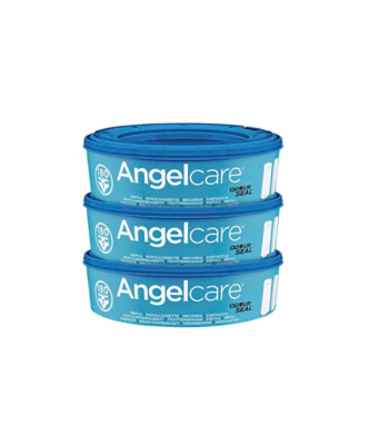Angelcare Nappy Disposal System Refill Cassettes 3 Pack Baby
