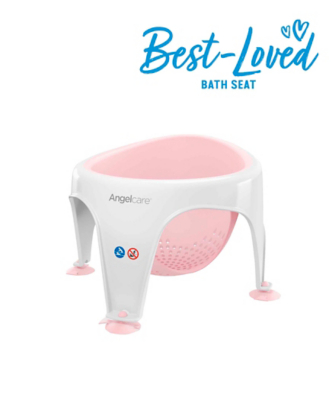Angeclare Soft Touch Bath Seat - Pink 