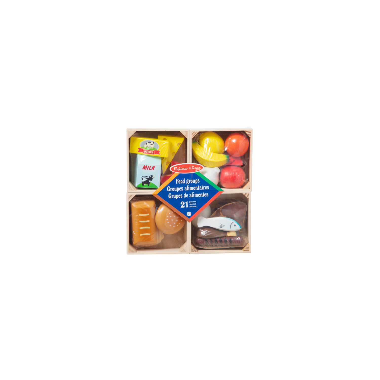 George Beige Melissa & Doug Food Groups