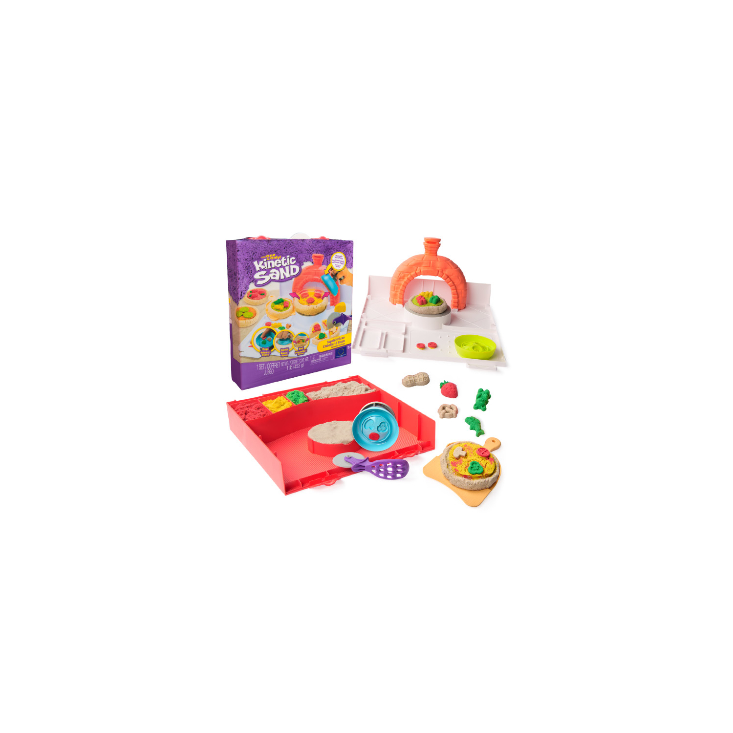 Kinetic Red Sand Squishpizza