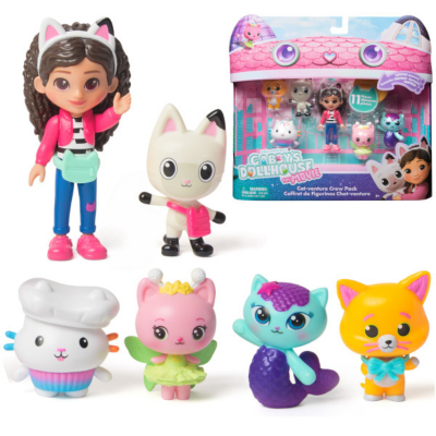 George Pink & White Gabby's Movie Figure Giftset