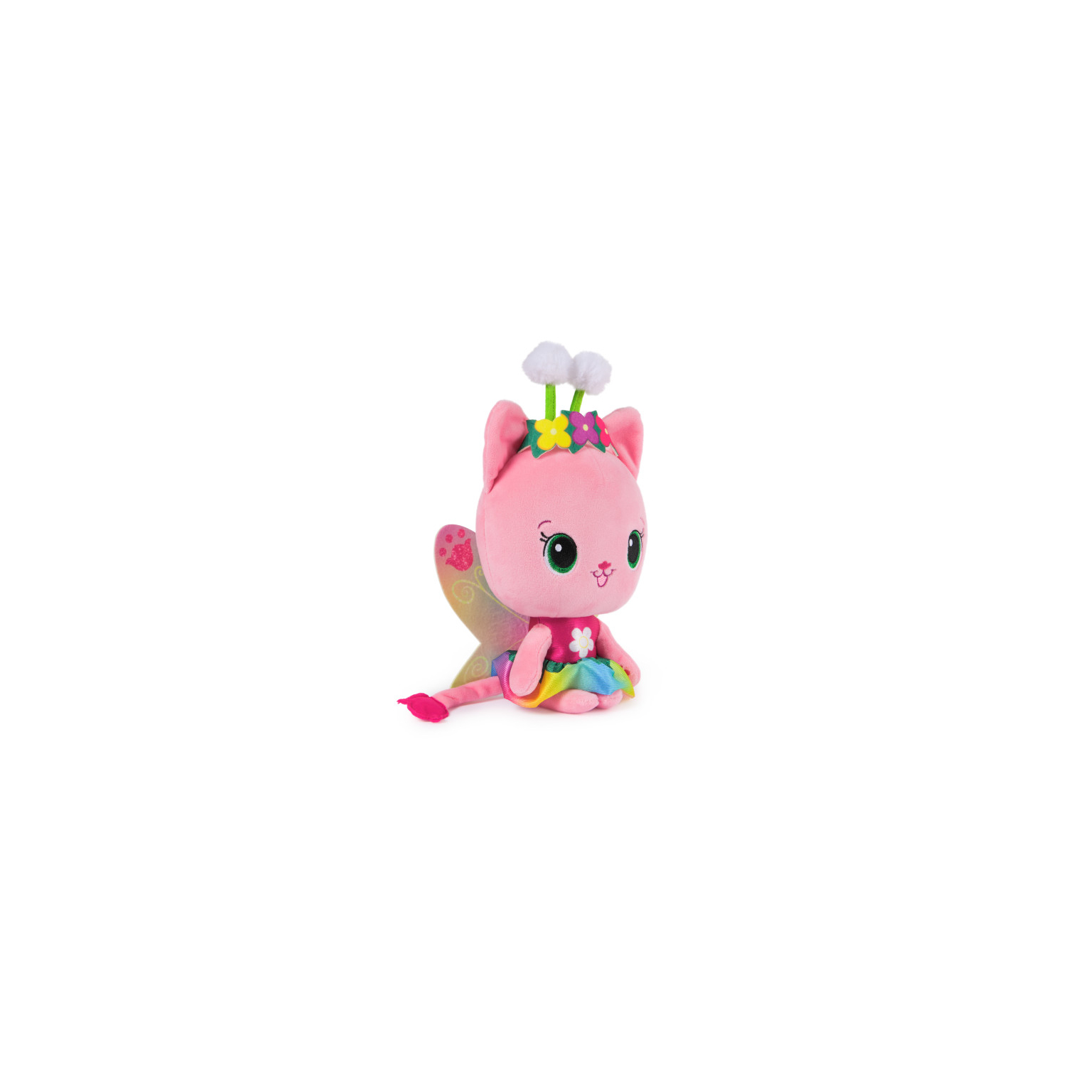 George Pink Gabby's Dollhouse Feature Kitty Plush