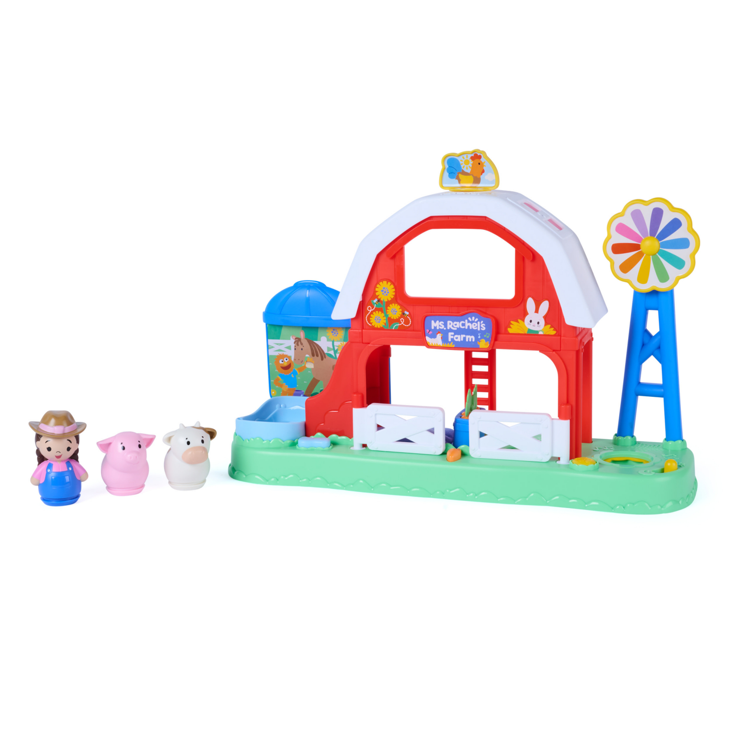 George Multi Ms. Rachel Official My First Learning Farm Playset