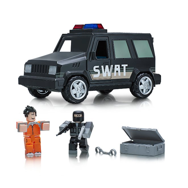 Roblox Jailbreak Swat Unit Toys Character George At Asda - asda roblox