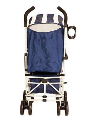 billie faiers blue stripe stroller