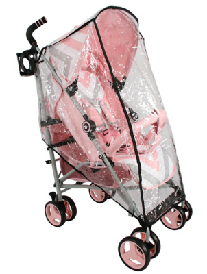 my babiie mb02 pink chevron stroller