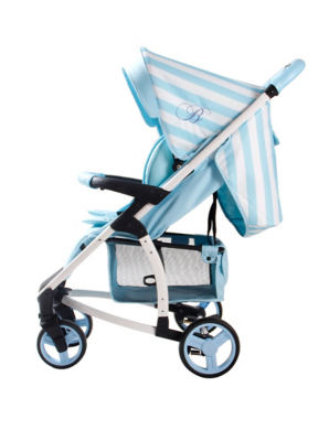 my babiie blue stripe travel system