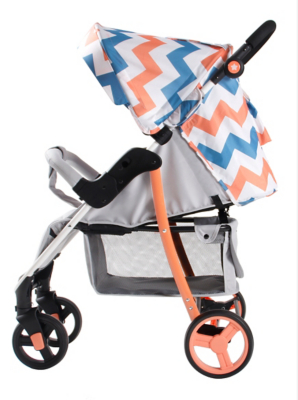 my babiie coral chevron