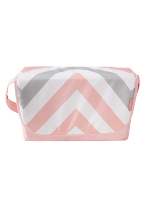 blush pink baby changing bag