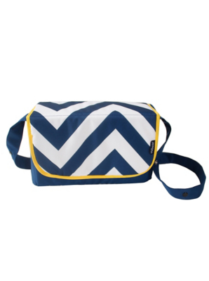 chevron changing bag