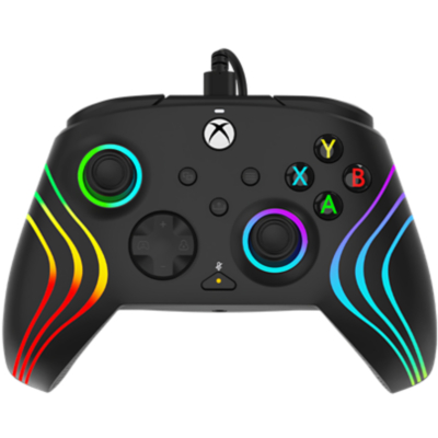 PDP Afterglow Wave Wired Controller for Xbox Series & Xbox One - Black