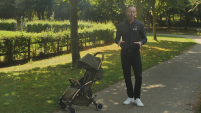 ickle bubba stroller black