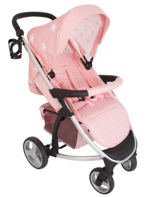 billie faiers pink pram