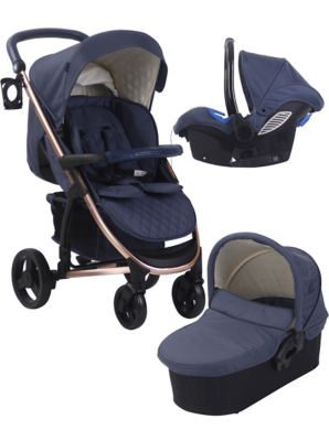 my babiie travel system rose gold