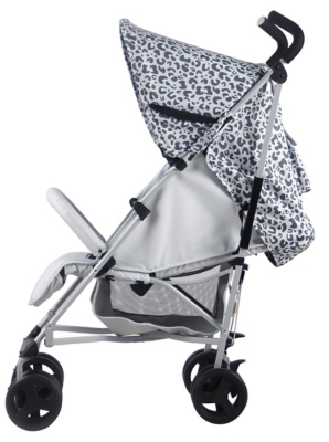 my babiie leopard print stroller