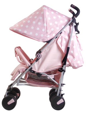 my babiie pink pushchair