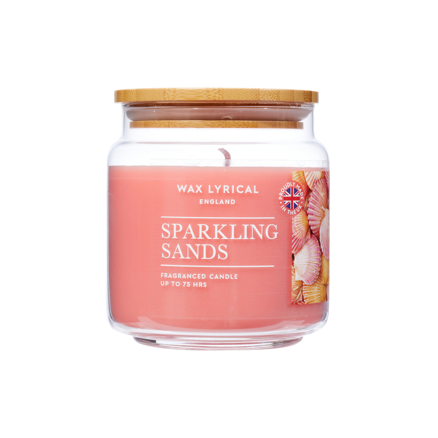 George Pink Medium Candle - Sparkling Sands