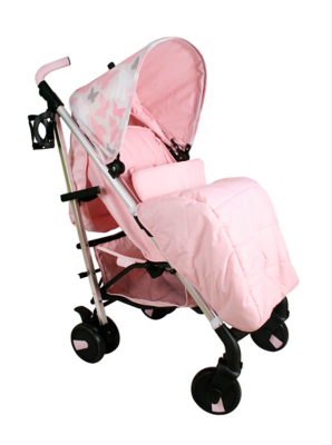 my babiie pink pushchair