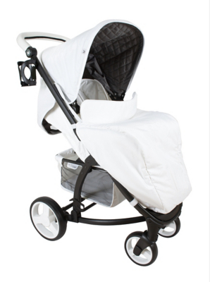 white pushchair