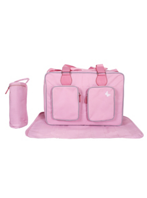my babiie pink changing bag