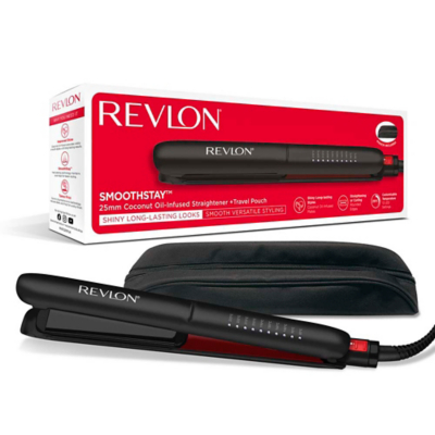 Revlon Smoothstay 25mm OilInfused Hair Straightener Electricals