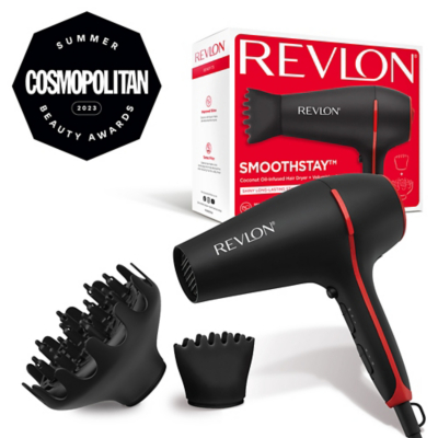 Revlon Smoothstay Coconut OilInfused Hair Dryer Home at ASDA