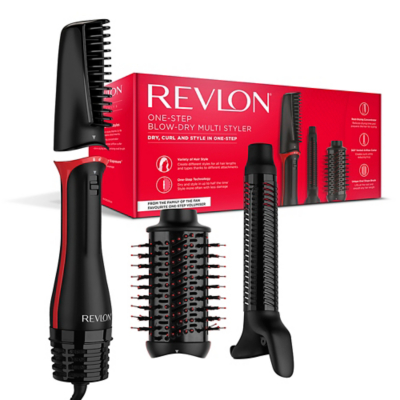 Revlon OneStep BlowDry Multi Styler 3in1 Electricals at ASDA