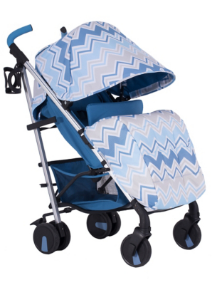 My Babiie Dreamiie By Samantha Faiers Blue Chevron Stroller