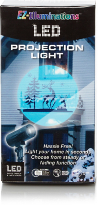 EZ Illuminations Christmas Deer LED Projection Light Christmas Shop