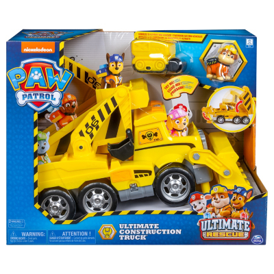 paw patrol rubble truck toy