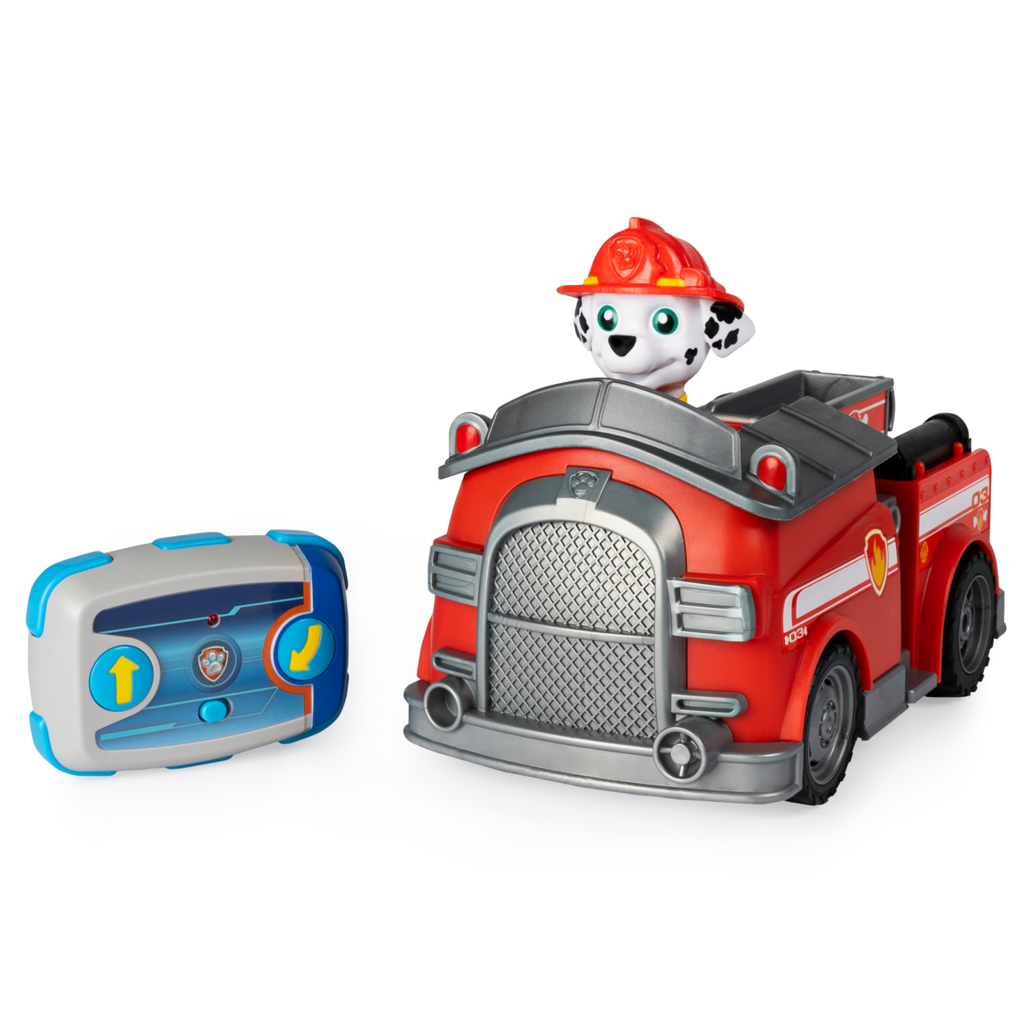 Paw Blue & Red Patrol Marshall Remote Control Fire Truck